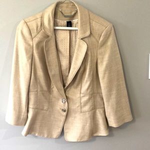 White House Black Market Jacket - 3/4 Sleeves